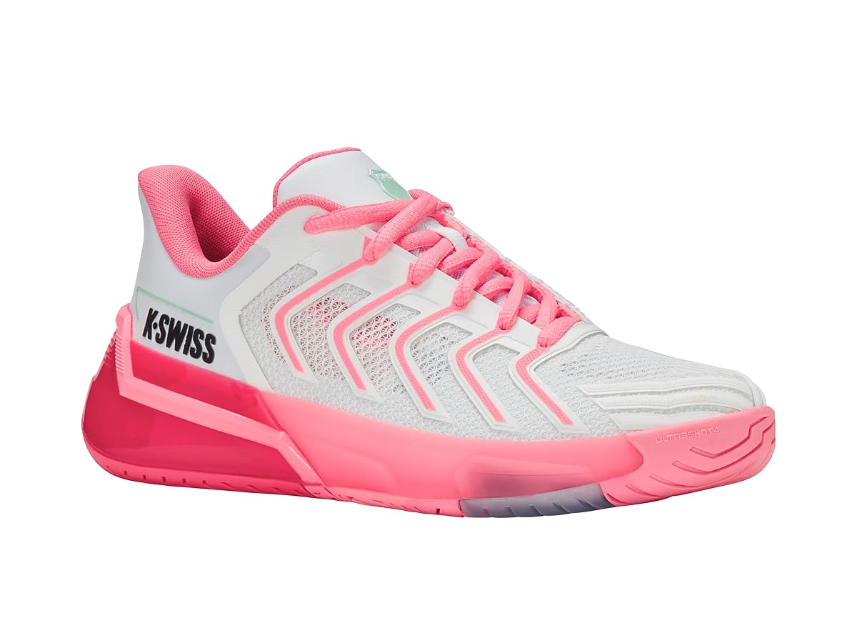 Amazon.com | K-Swiss Women's Ultrashot 4 Tennis Shoe, White